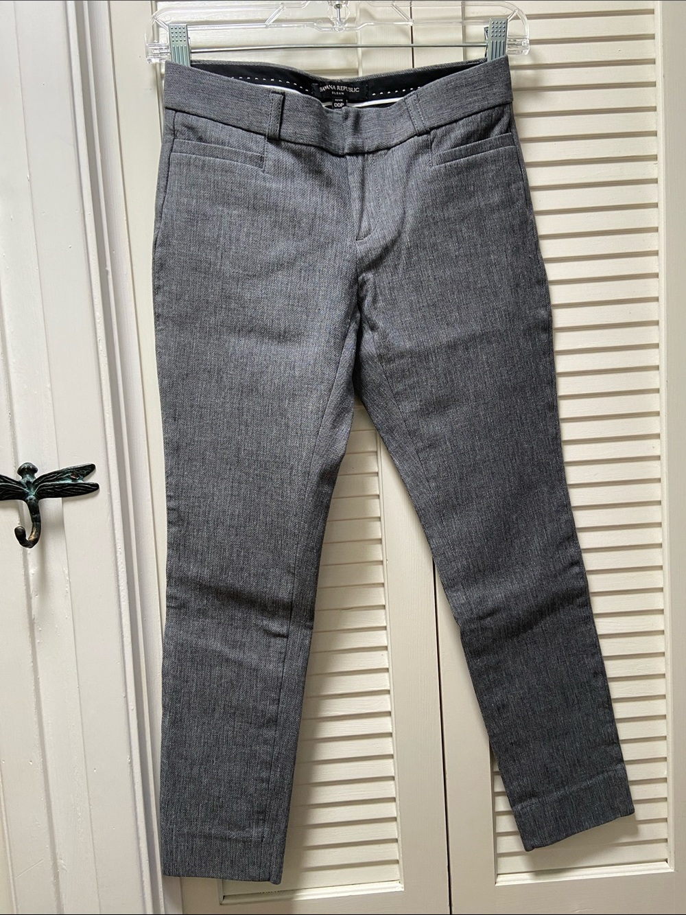 Banana Republic Sloan Gray Skinny Dress Pants